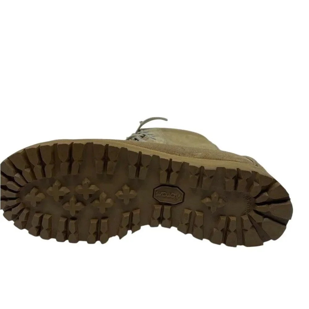 Belleville Unisex Tactical‎ Boots Combat Flight Brown Leather Lace Up 4.5 Wide